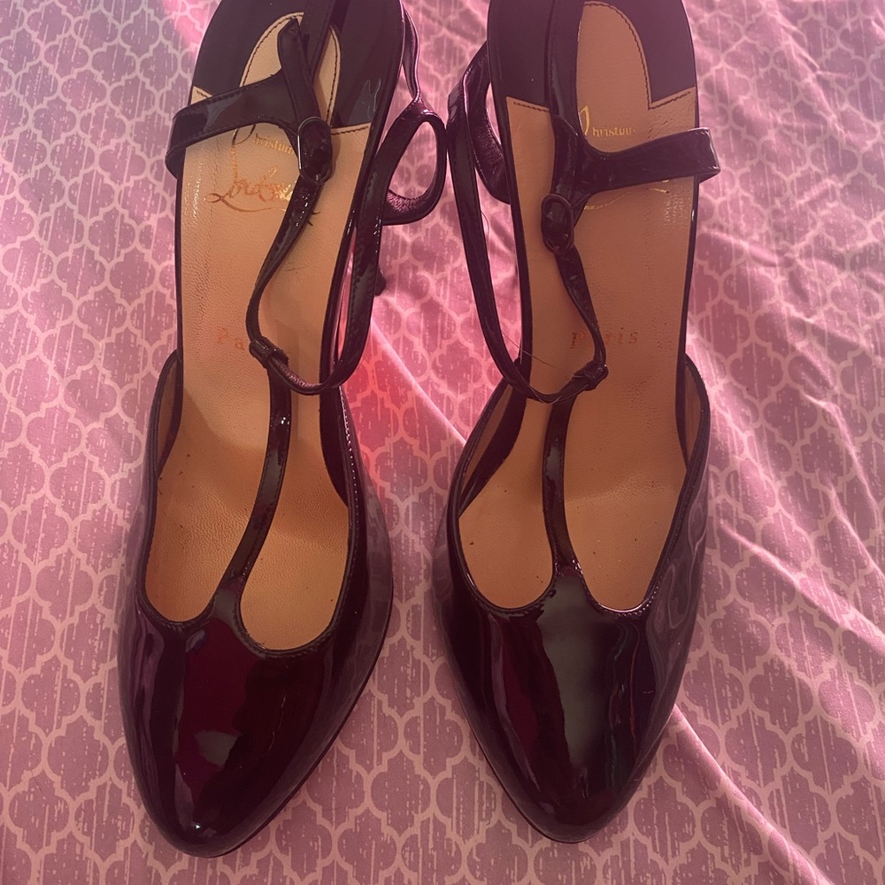 Christian Louboutin Black High Heel Pumps